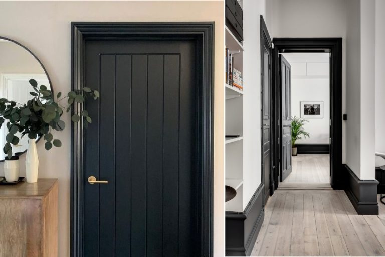 Chic and Timeless: The Allure of Black Interior Doors
